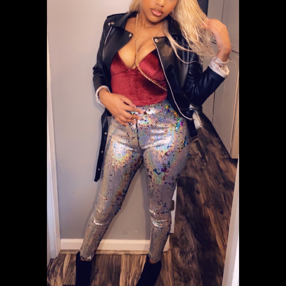 Sequin tights